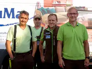 Bodenleger-Team der RauMa Raumgestaltungs GmbH