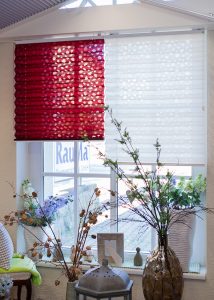 Jalousien-Beispiele im RauMa-Schaufenster