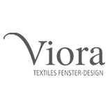 Logo Viora Textiles Fenster-Design