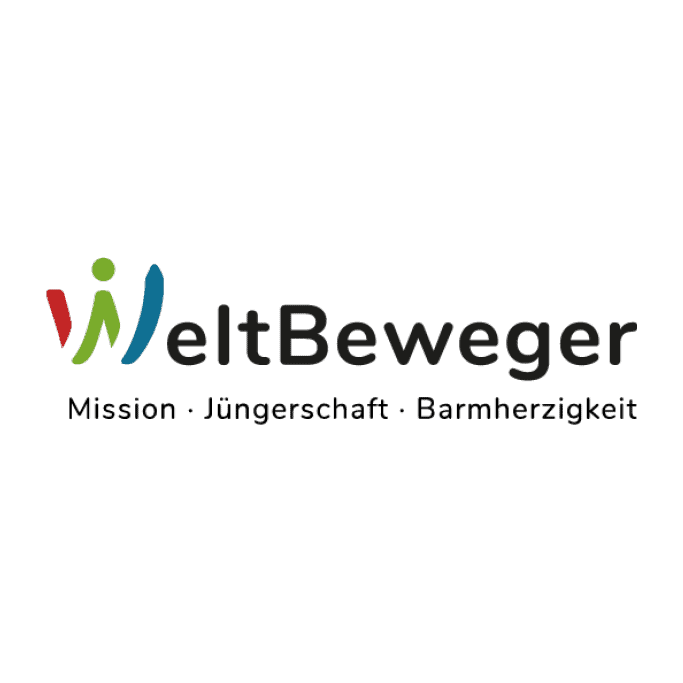 Logo Weltbeweger, Mission - Jüngerschaft - Barmherzigkeit