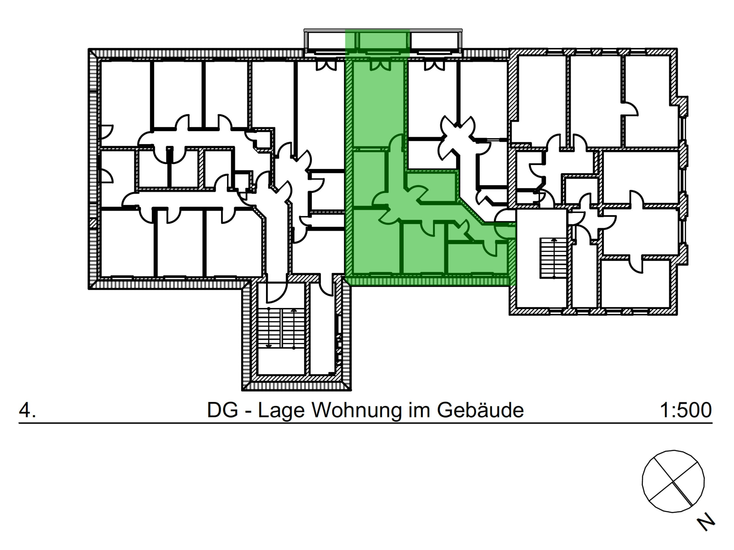 Übersichtsplan Wohnung B13